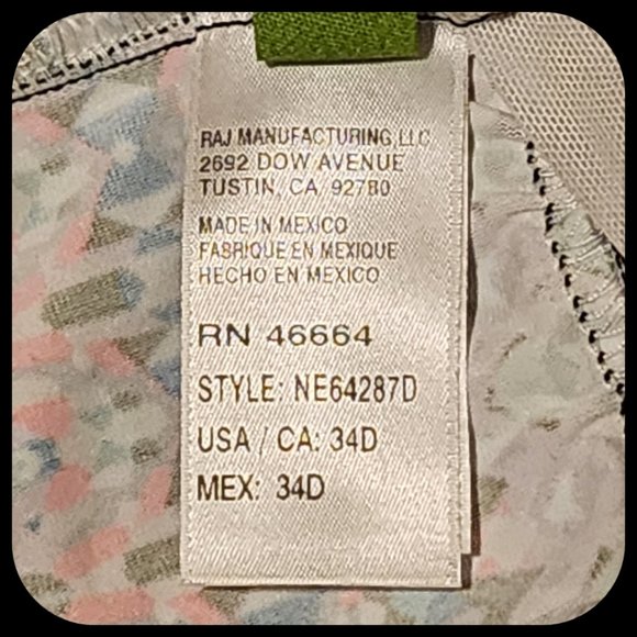 NEXT || Multi-colour Tankini (SIZE 34D) - Picture 7 of 7